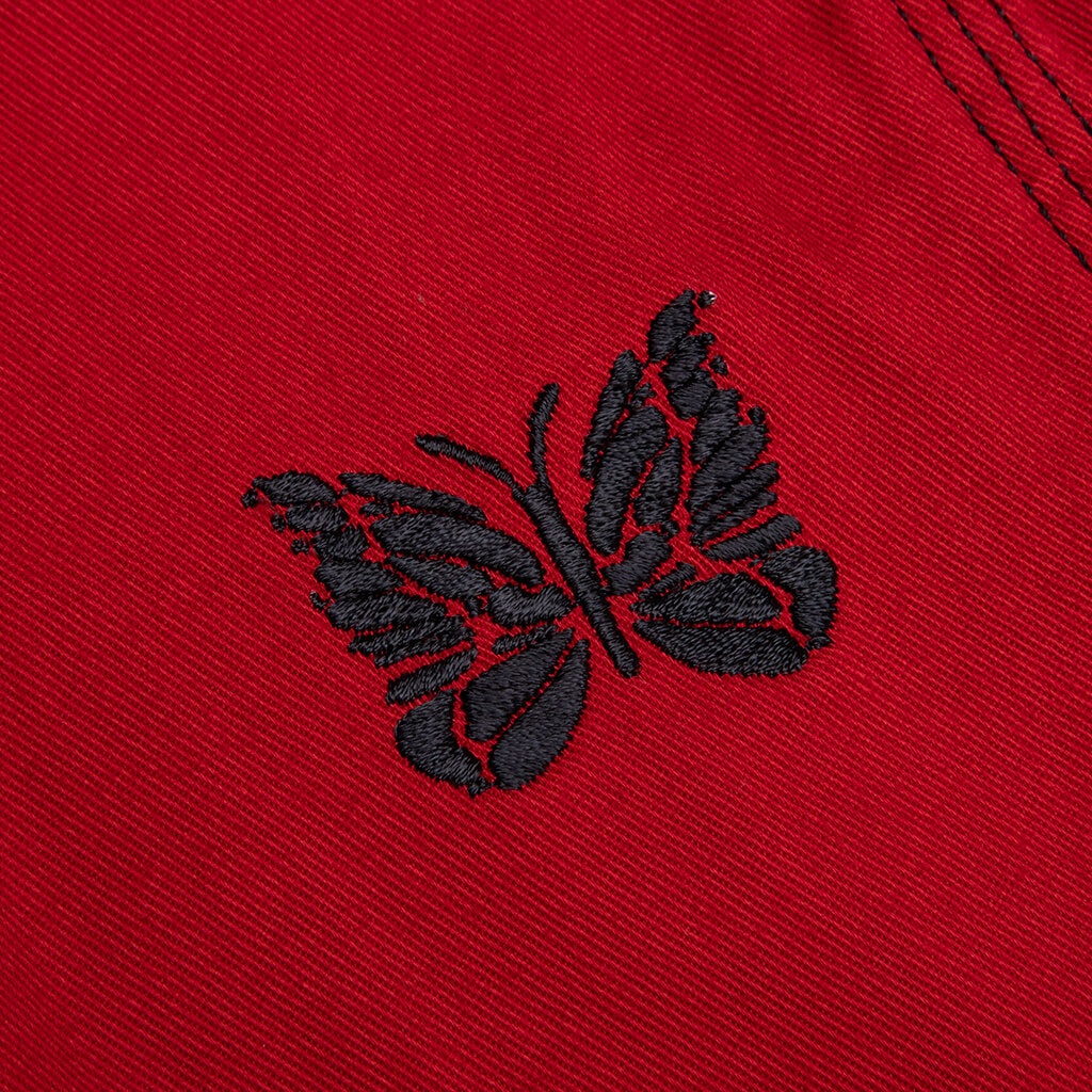 NEEDLES X SMITH'S COTTON TWILL PAINTER PANT - RED - 3