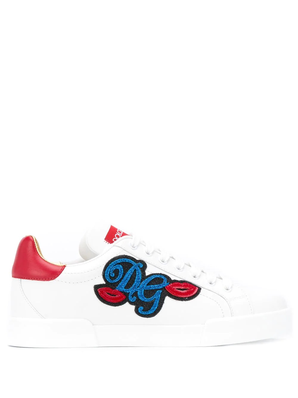 DG patch Portofino sneakers - 1