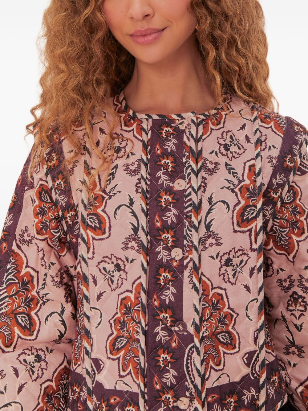 Glam Tapestry floral-quilted jacket - 3