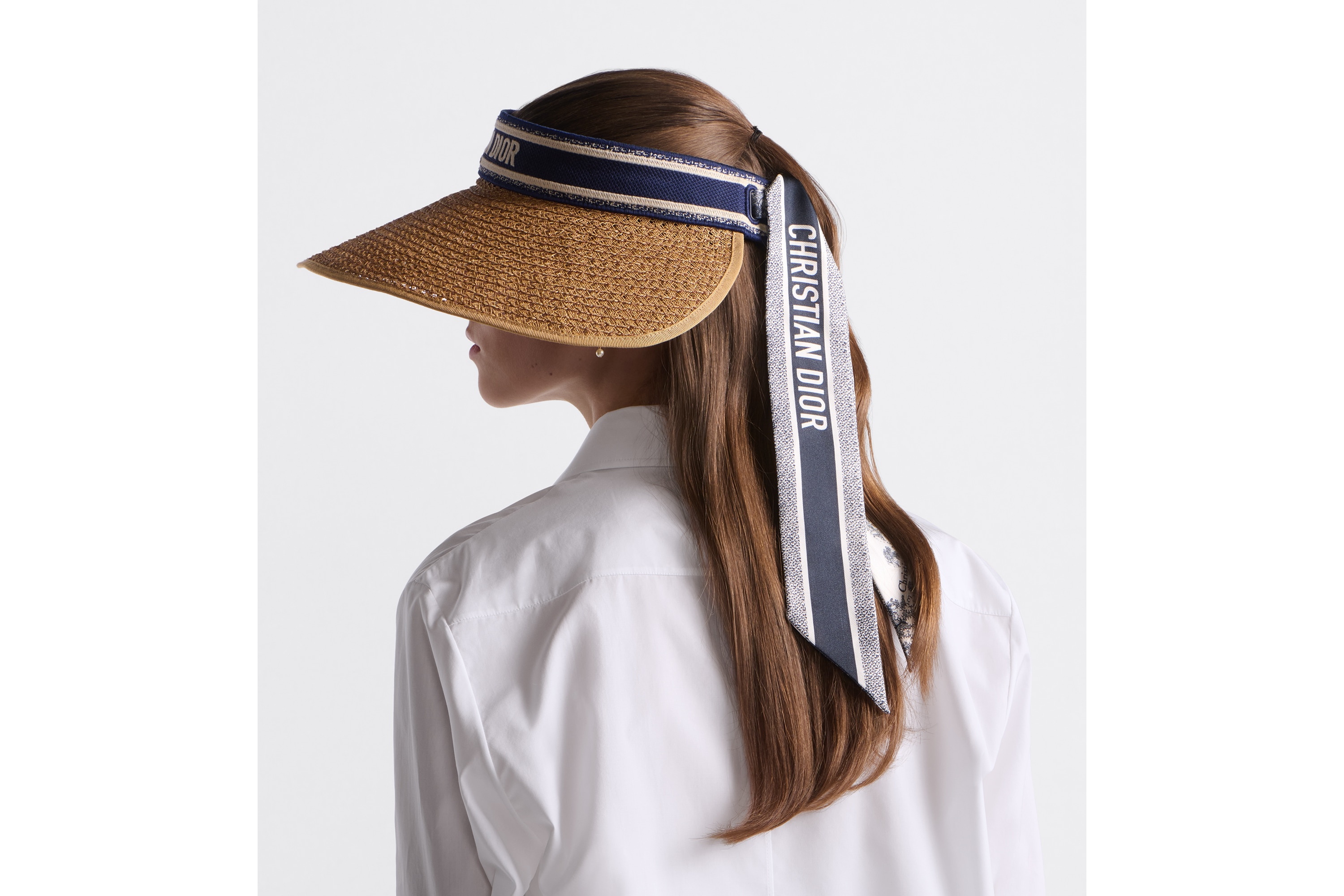 【ディオール】Dioriviera D-Ocean ミッツァ バイザー Dior Dioriviera D-Ocean Visor with Mitzah | REVERSIBLE