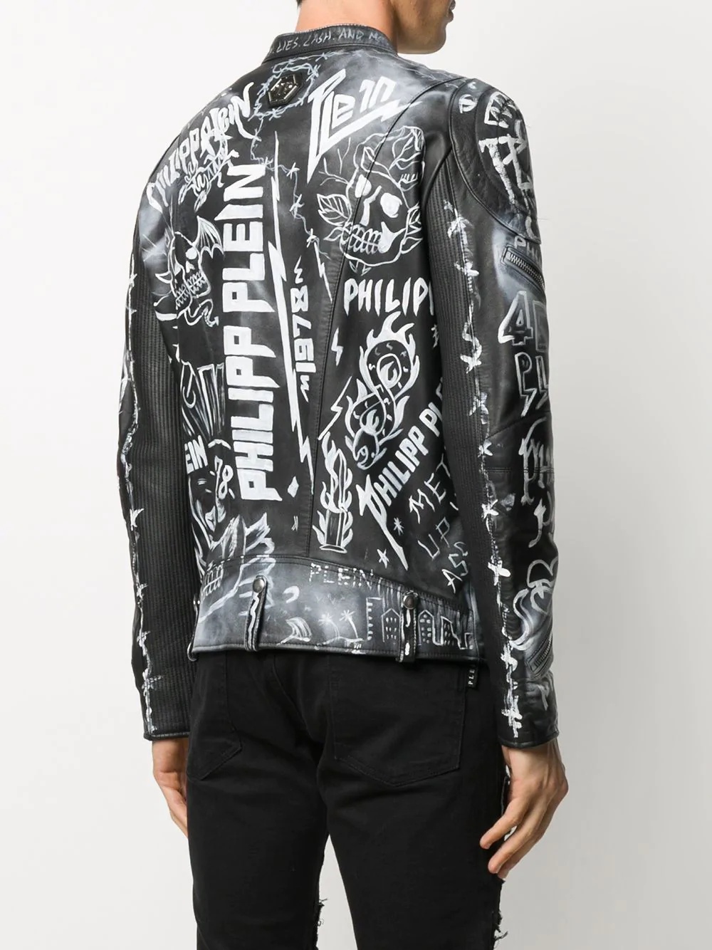 Rock PP biker jacket - 4