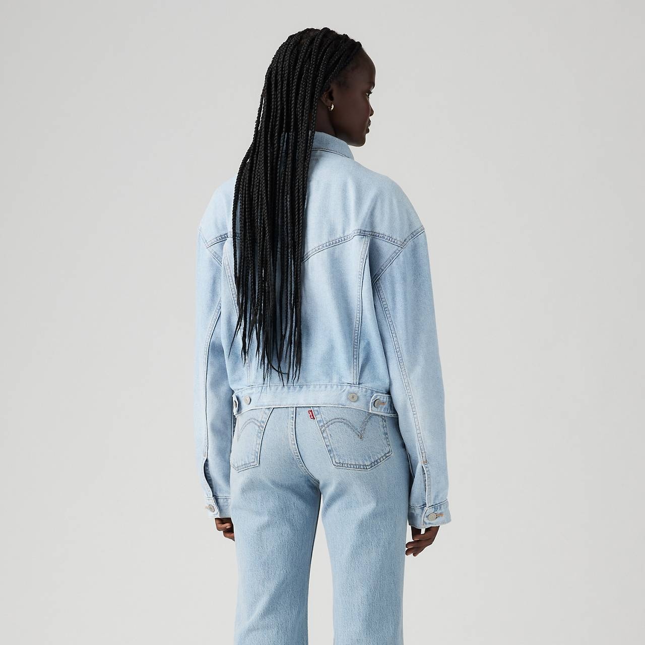 SHRUNKEN '90S TRUCKER JACKET - 4