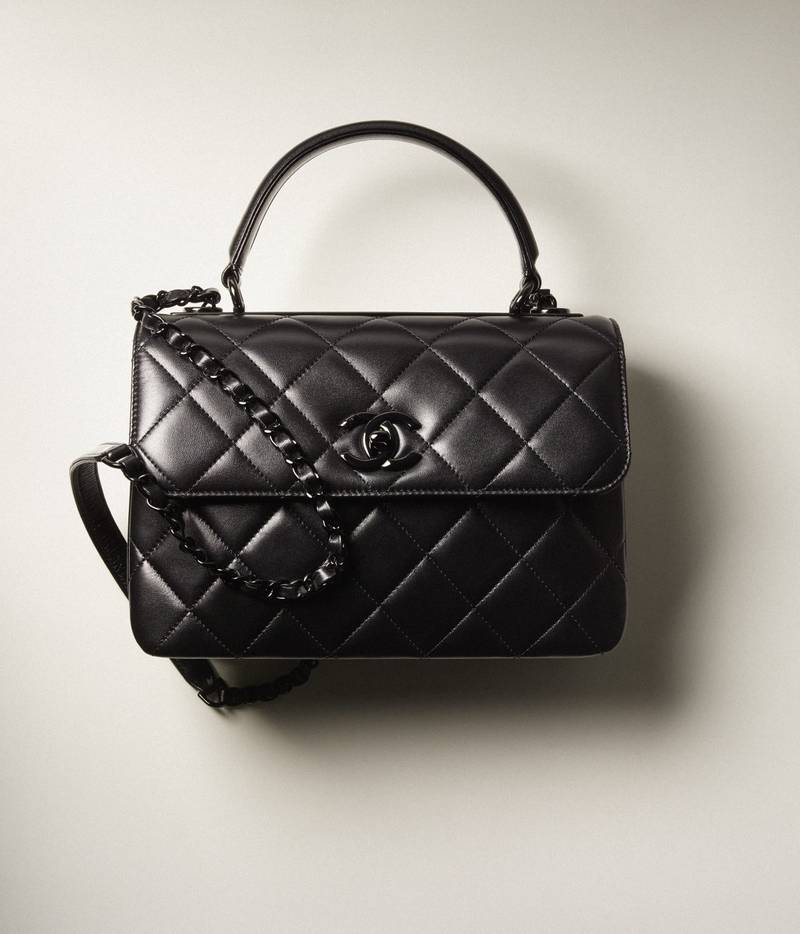 Flap Bag with Top Handle 1