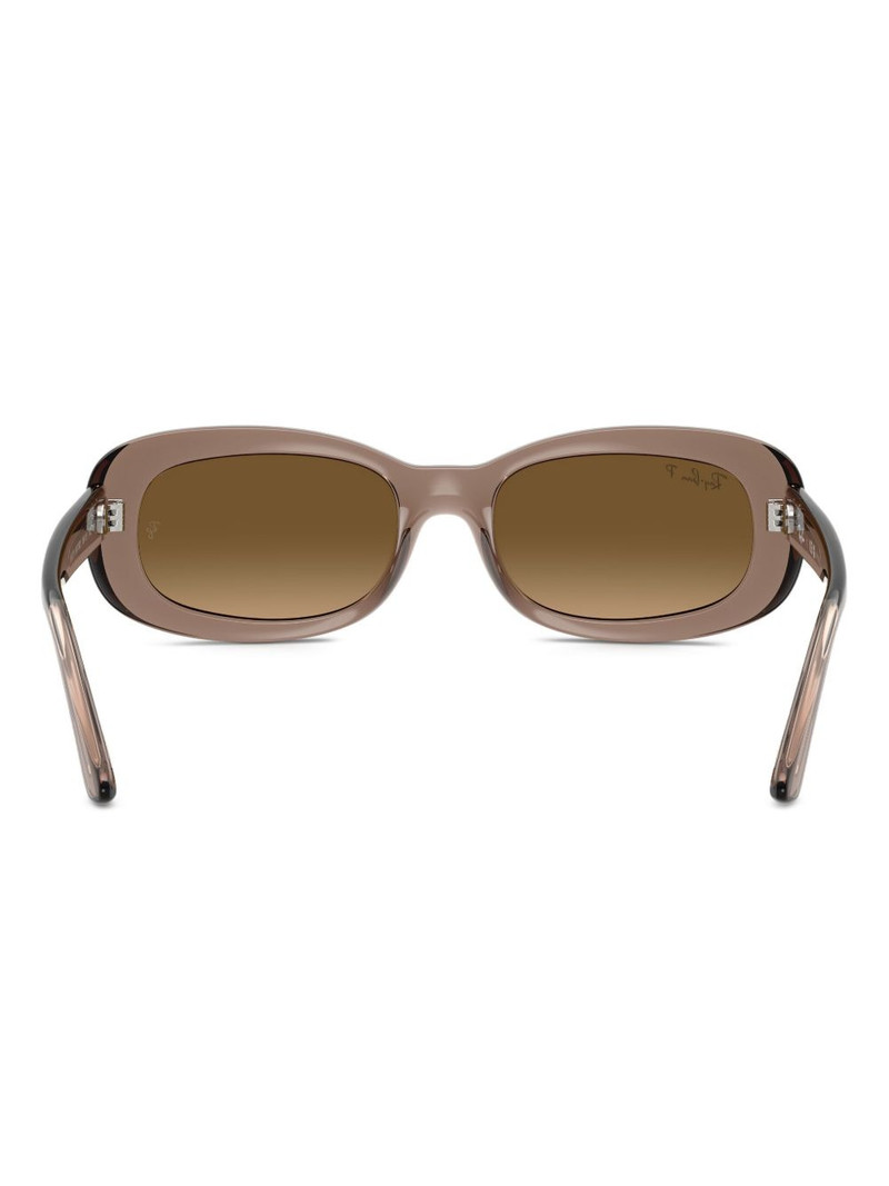 branded oval-frame sunglasses 3