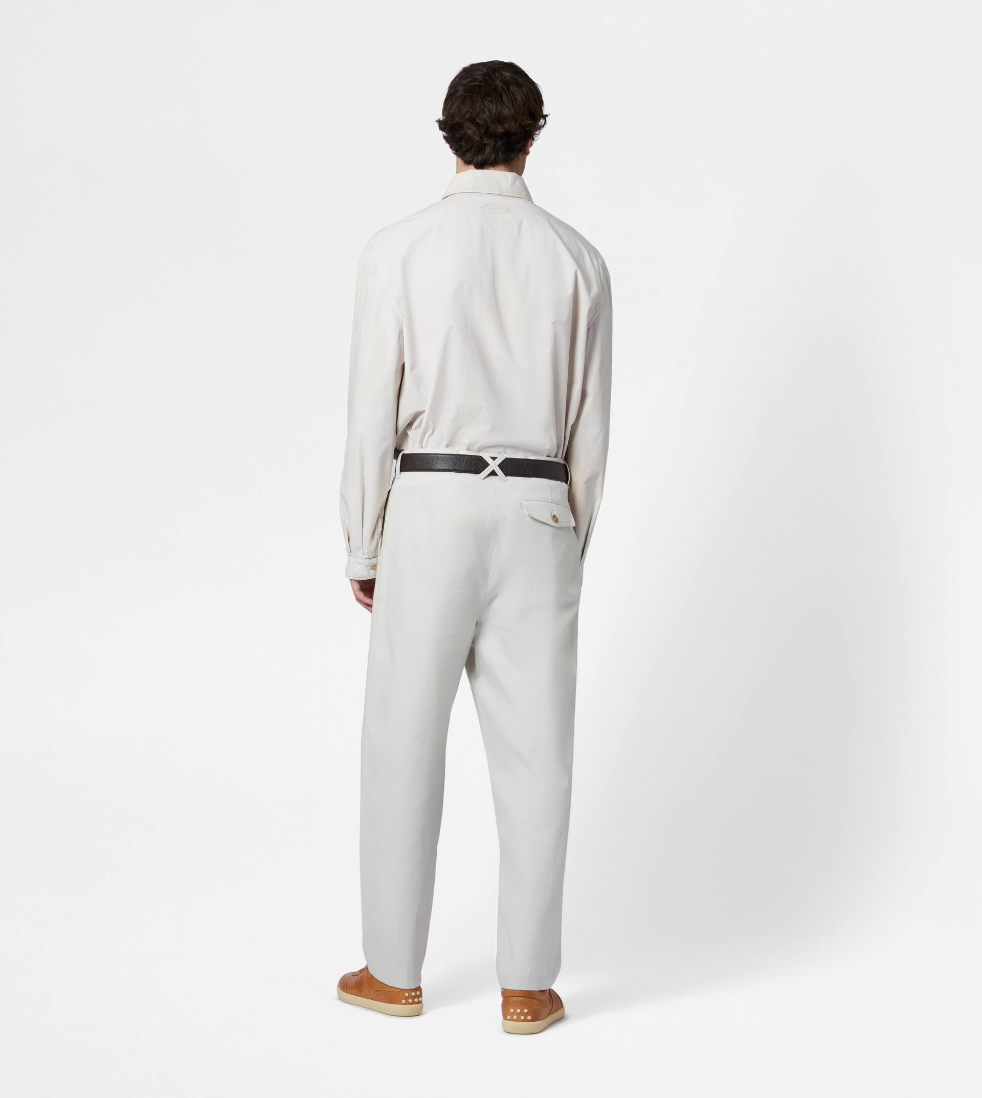 CHINO TROUSERS - BEIGE - 3