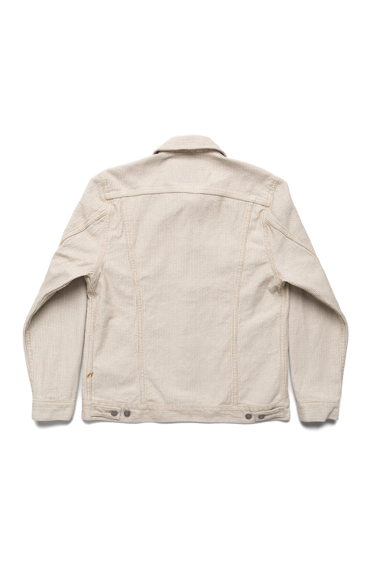 Sashiko Type 3 Jacket - Ivory x Beige - 3