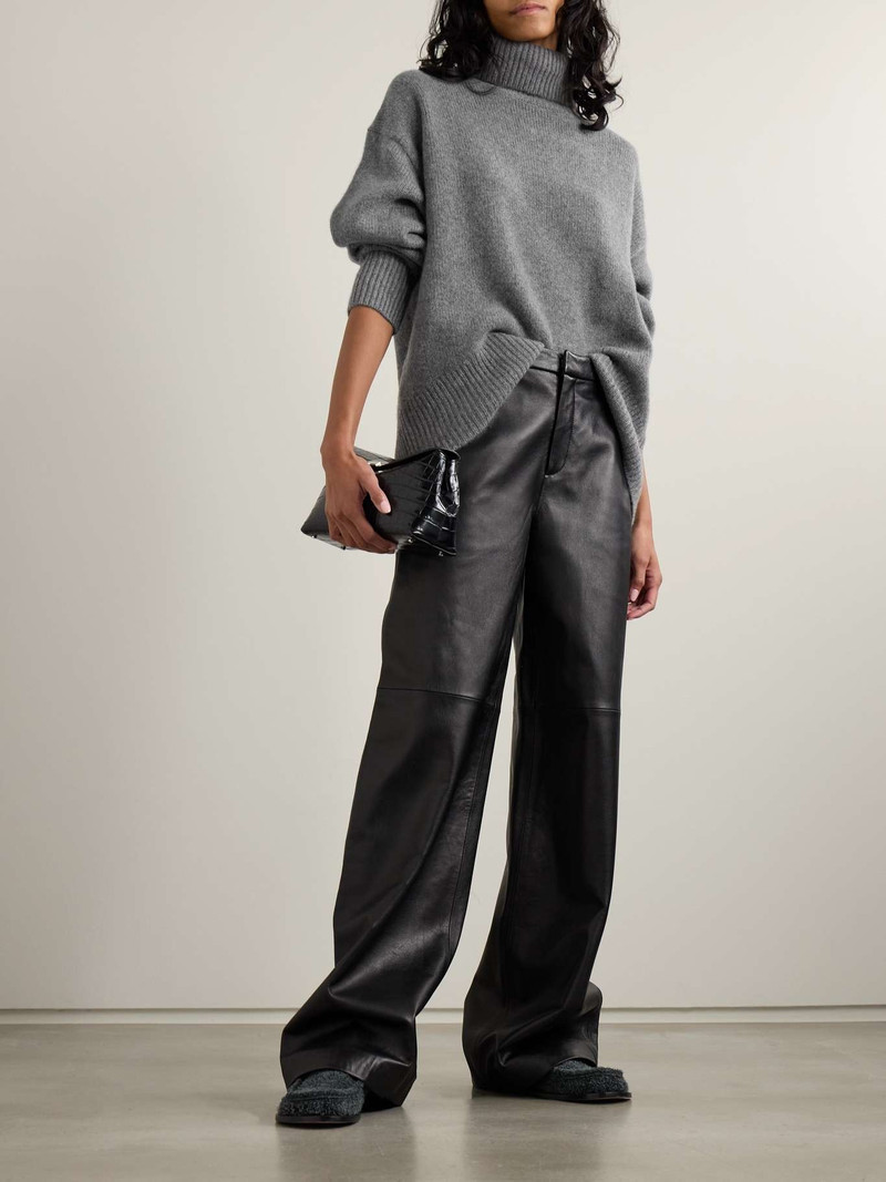 arch4 World's End organic cashmere turtleneck sweater Gray outlook