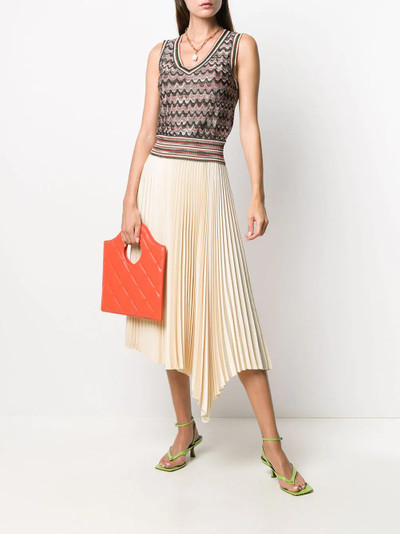 Missoni striped knitted vest outlook