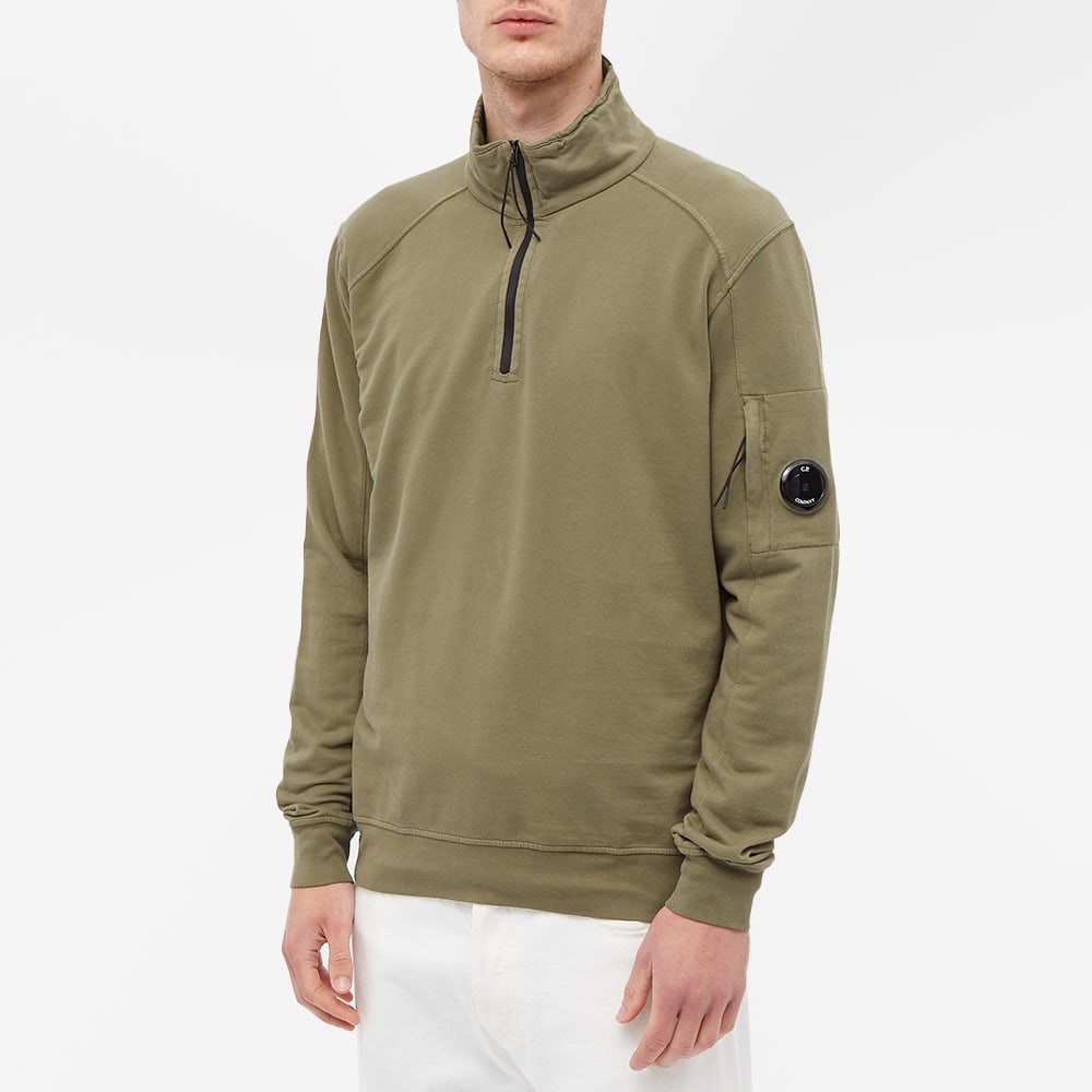 C.P. Company Quarter Zip Arm Lens Sweat - 4