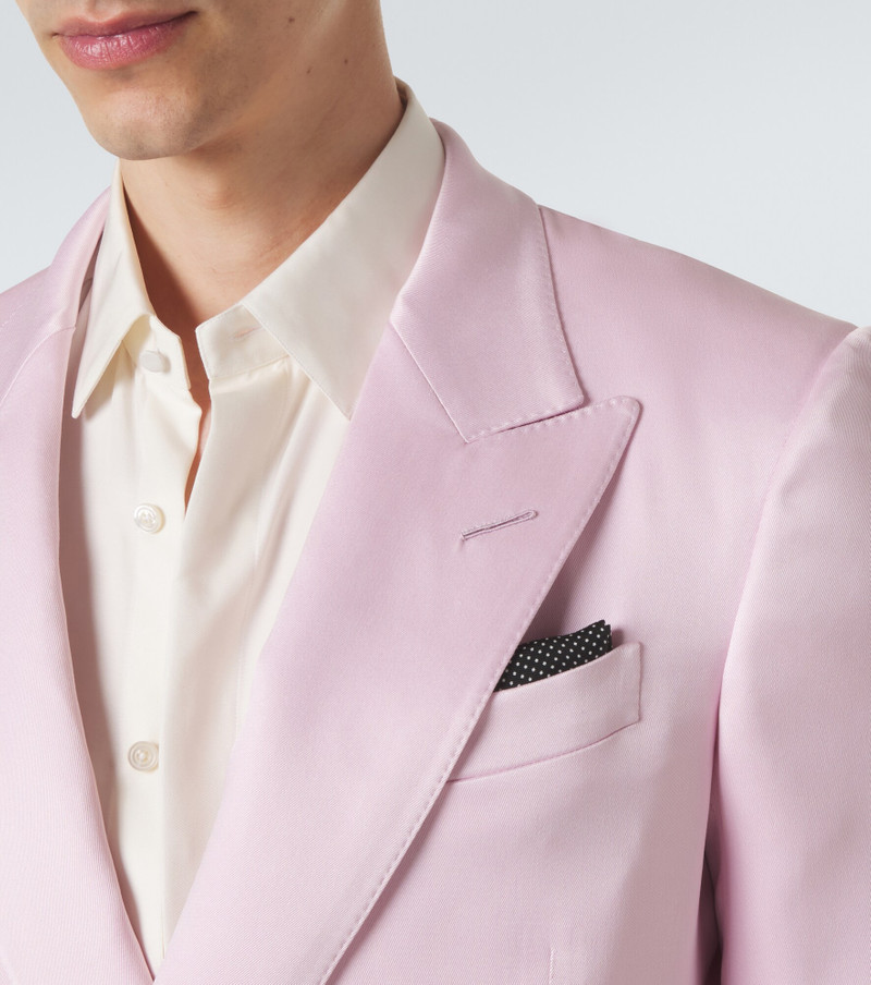 TOM FORD Polka-dot silk pocket square outlook