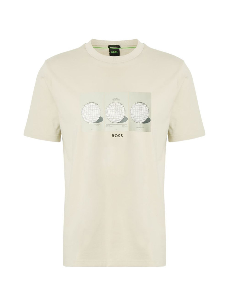 print short-sleeves T-shirt 1