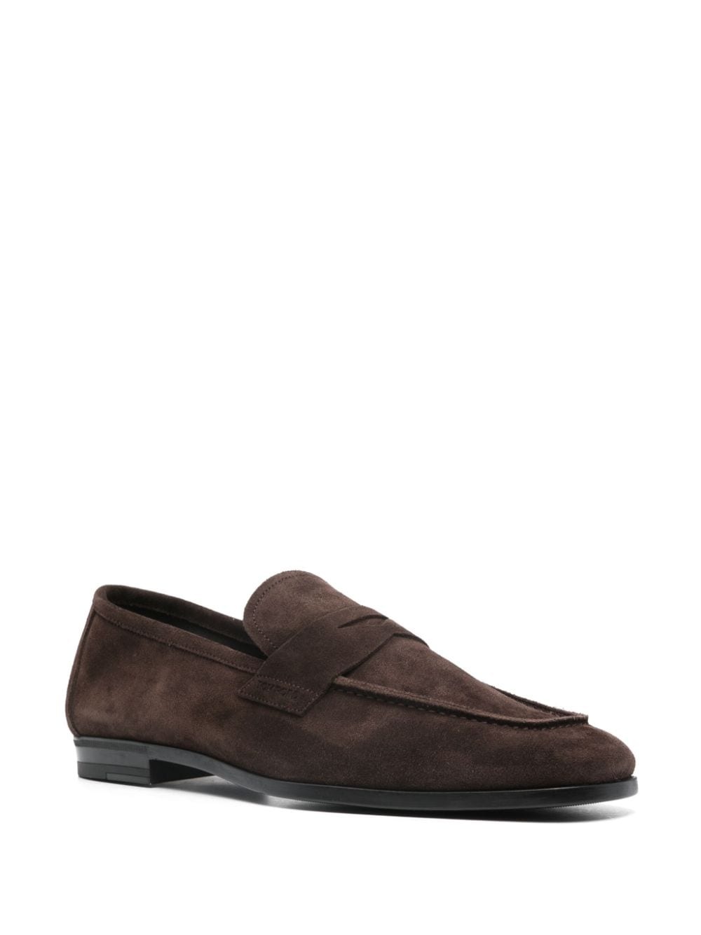 Sean penny-slot suede loafers - 2