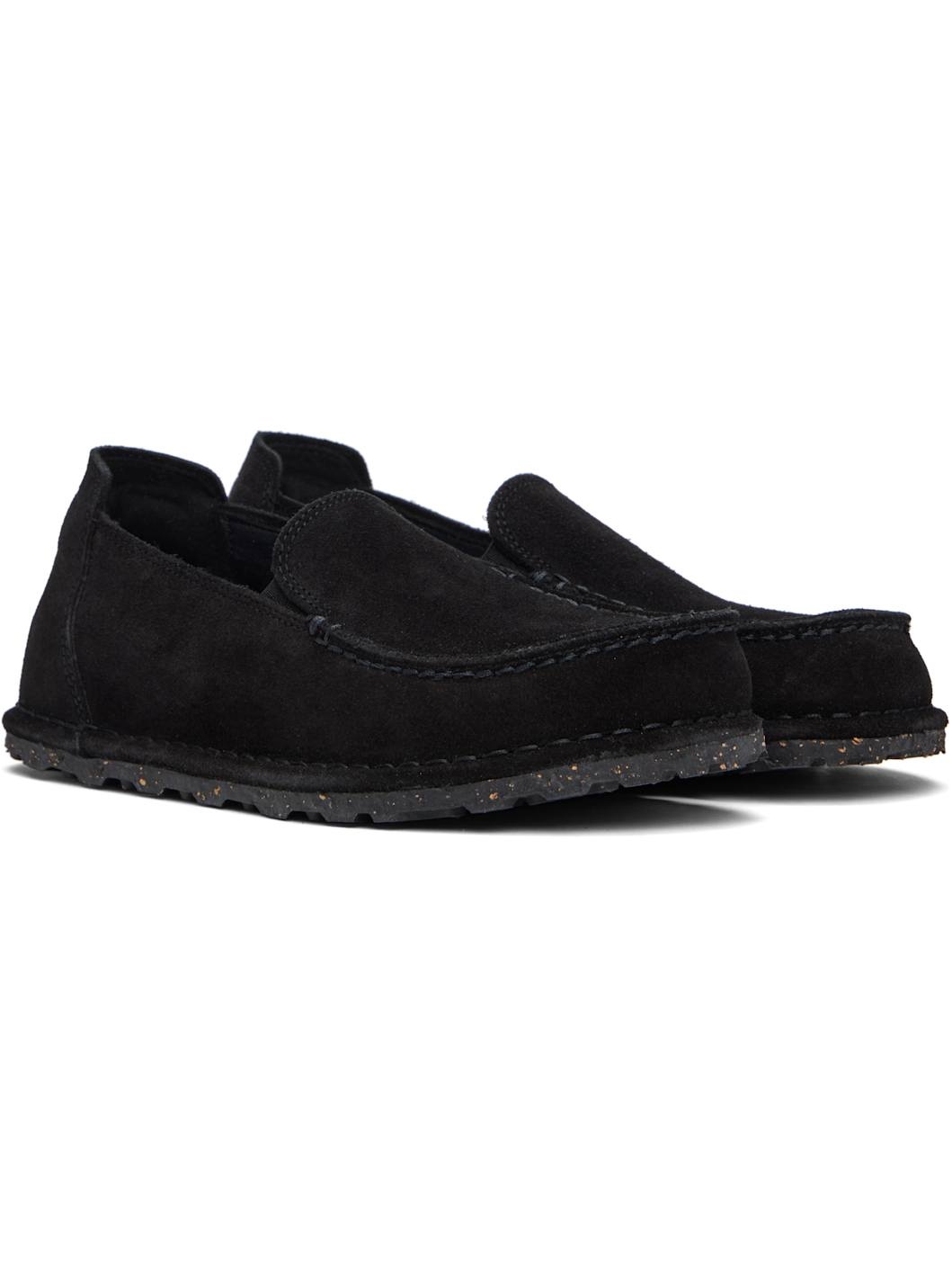 Black Narrow Utti Loafers - 4