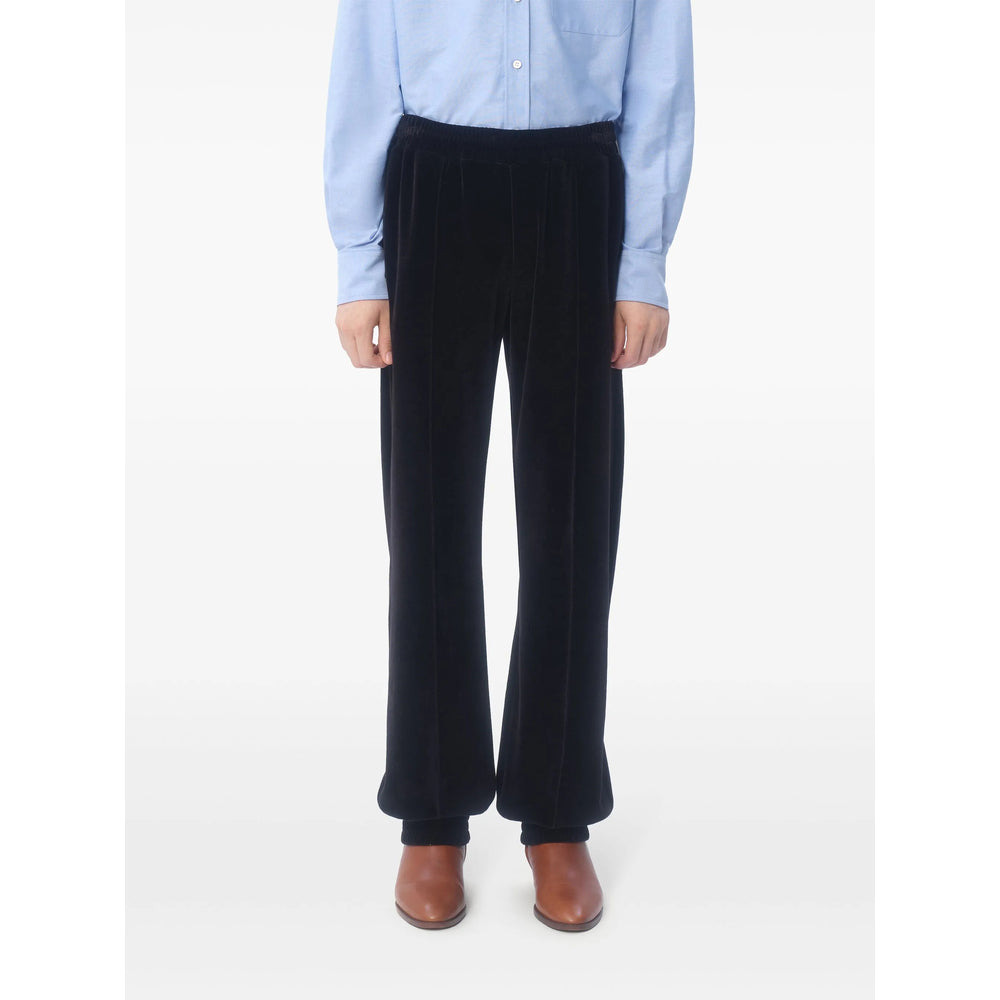 Valentino Black Trousers - Loose Fit Men - 5