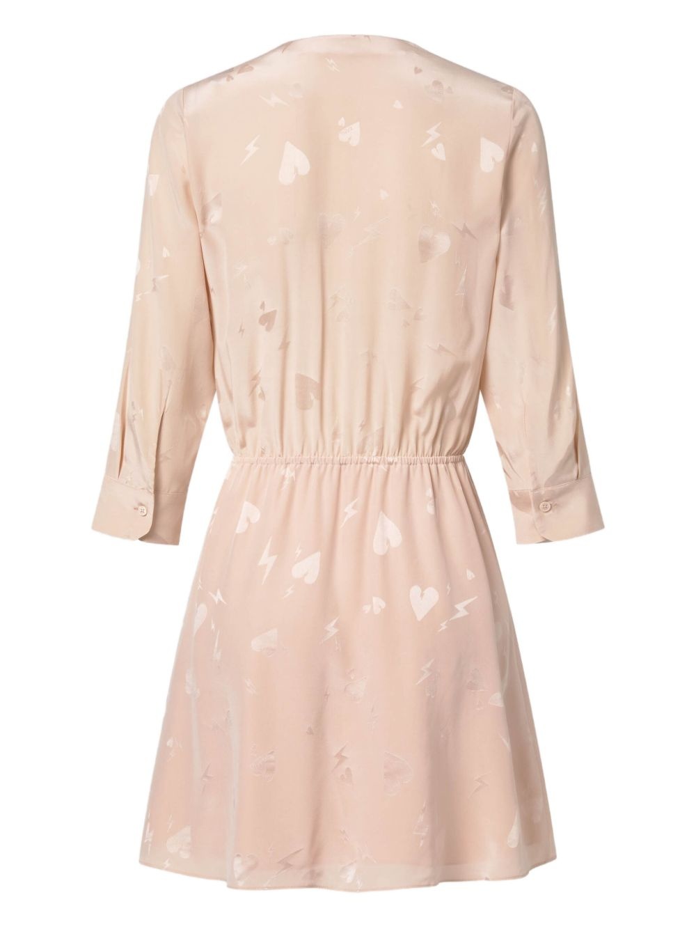 silk mini dress - 2