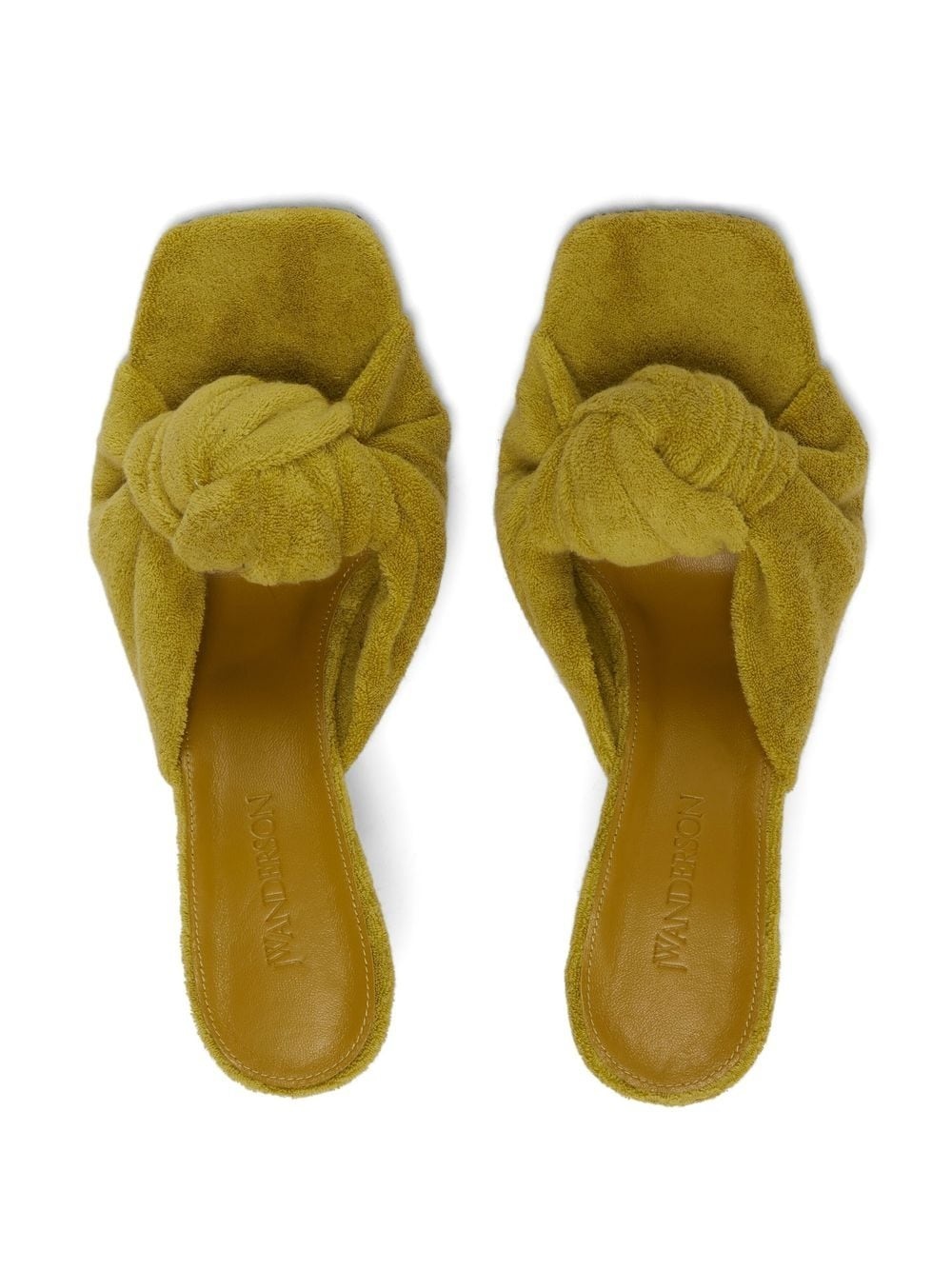 knot heel sandals - 4