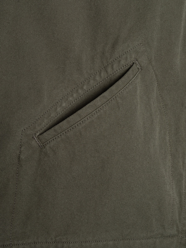 Blake Zip Jacket Duck Canvas Green - 8