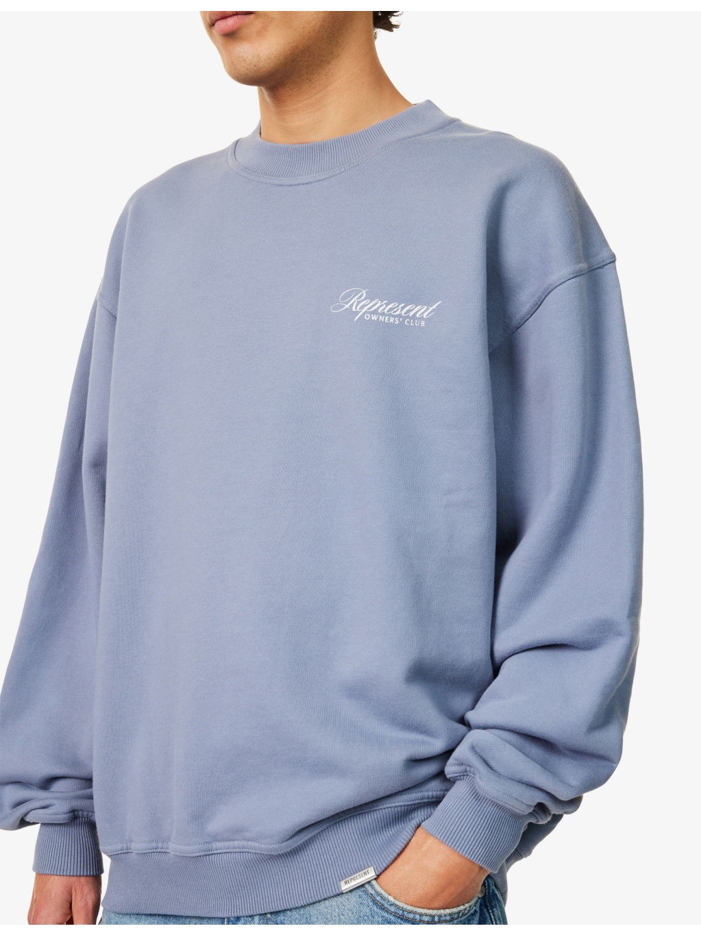 Owners Club Scrip Logo-Print Cotton Sweatshirt - 5