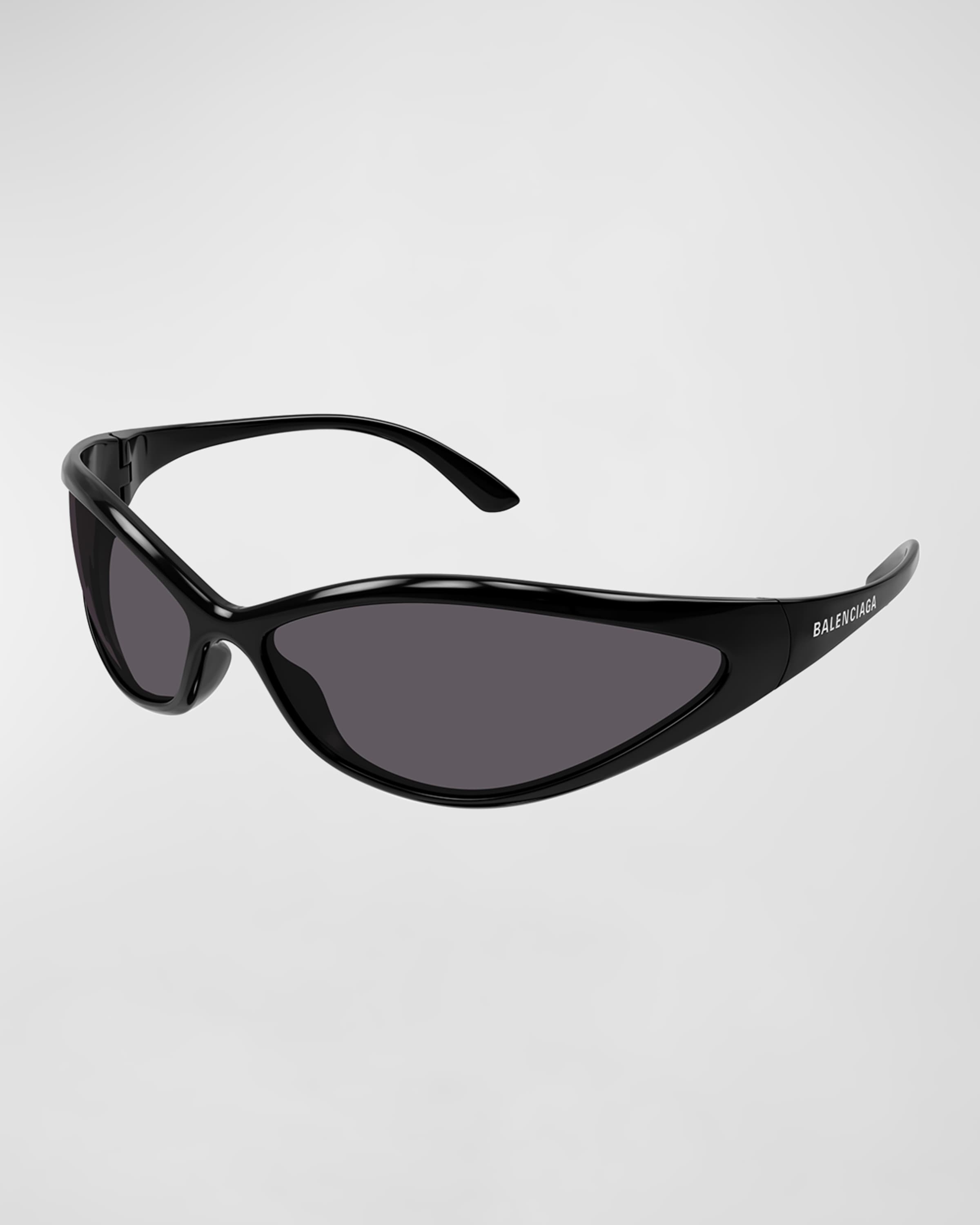 Men's Plastic Wrap Sunglasses - 1