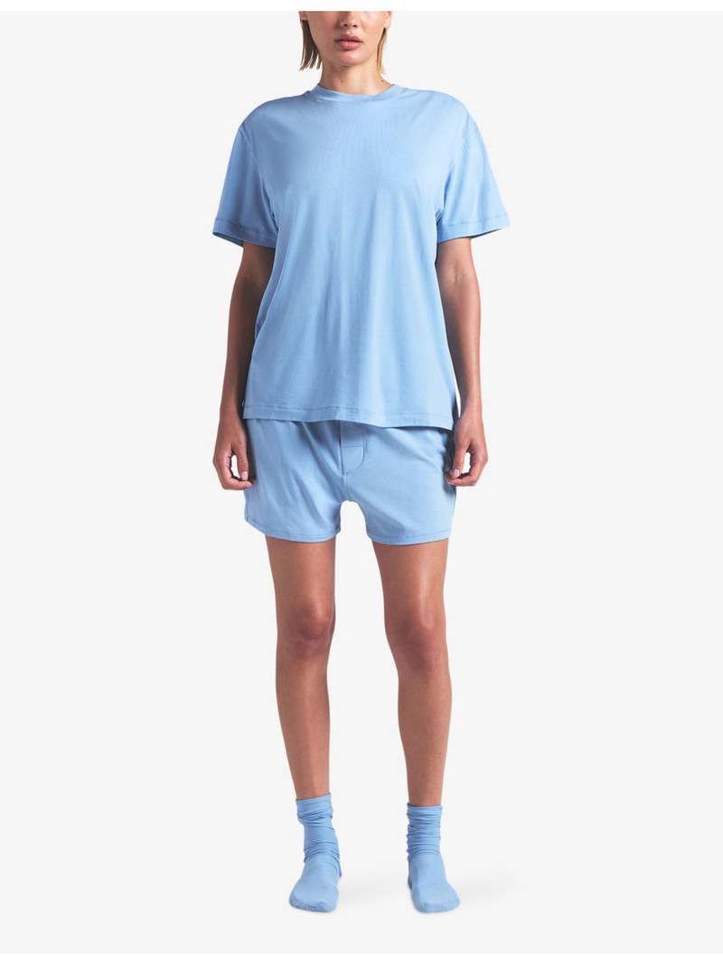 SKIMS Boyfriend Oversized Jersey Lounge T-Shirt outlook