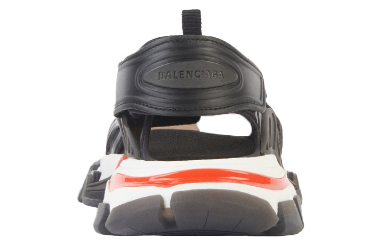 (WMNS) Balenciaga Track 2.0 Sandals 'Black Red' 655948W2CC31096 - 5