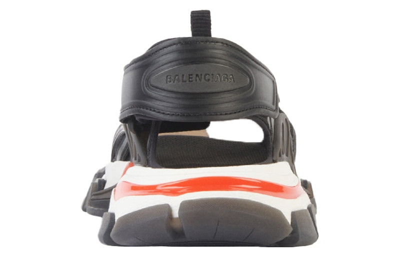 BALENCIAGA (WMNS) Balenciaga Track 2.0 Sandals 'Black Red' 655948W2CC31096 outlook