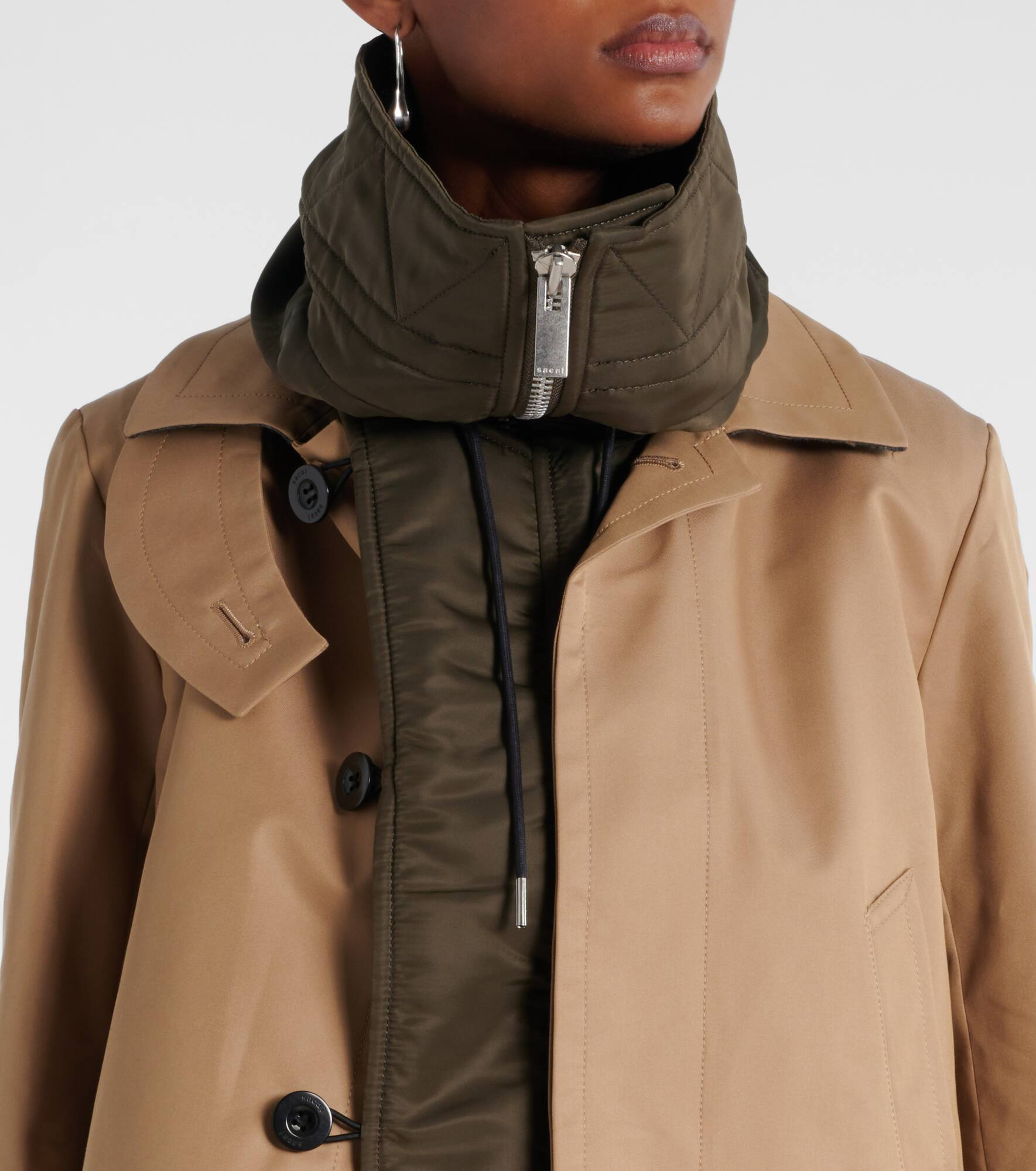 Cotton-blend jacket - 4