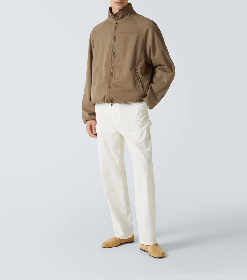 The Row Sankuro gabardine straight pants outlook