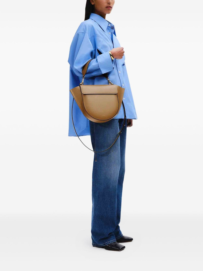 WANDLER medium calf-leather tote bag outlook