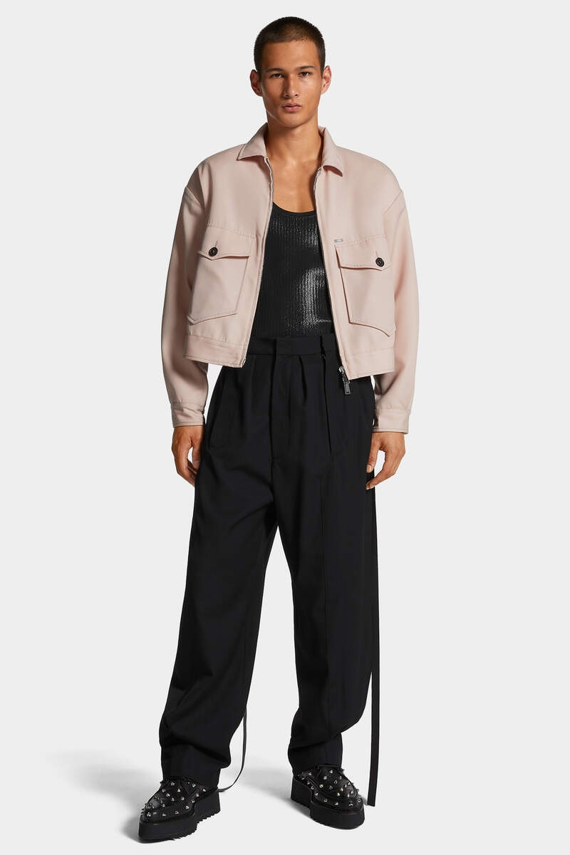 COATED RIBBED KNIT TOP 5