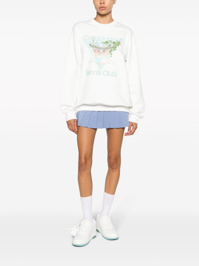 CASABLANCA Tennis Club Icon sweatshirt outlook