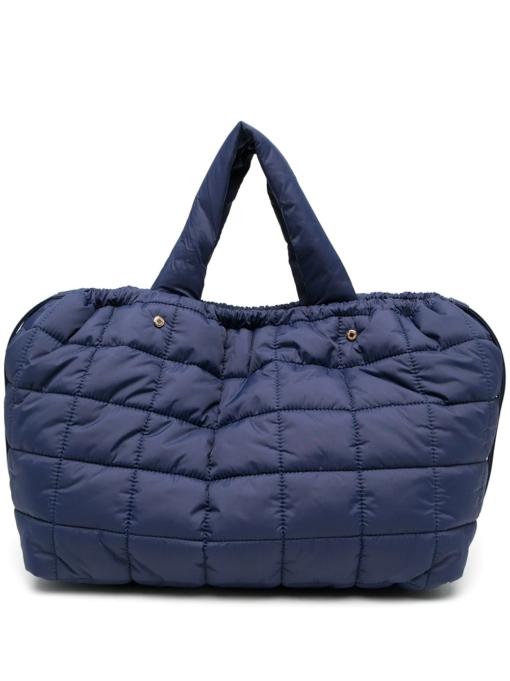 large quilted tote bag  - 1