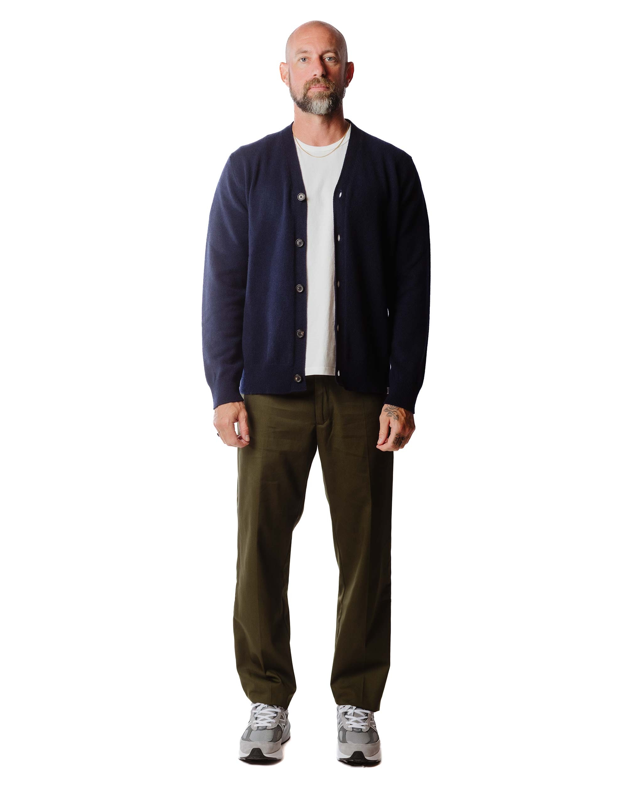 Adam Lambswool Dark Navy - 2