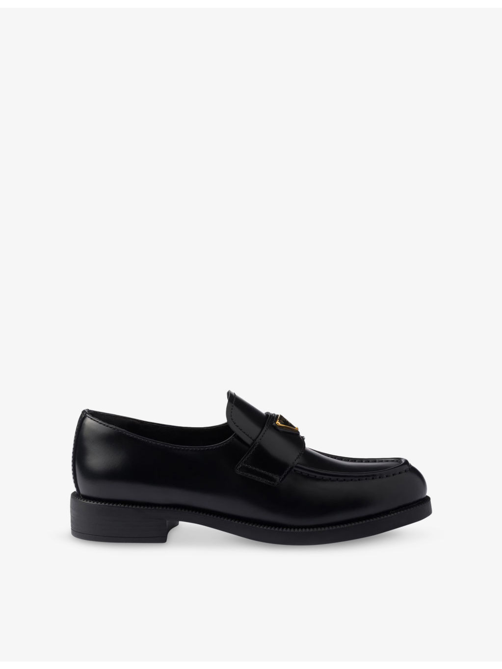 Brushed Leather Loafers - 1