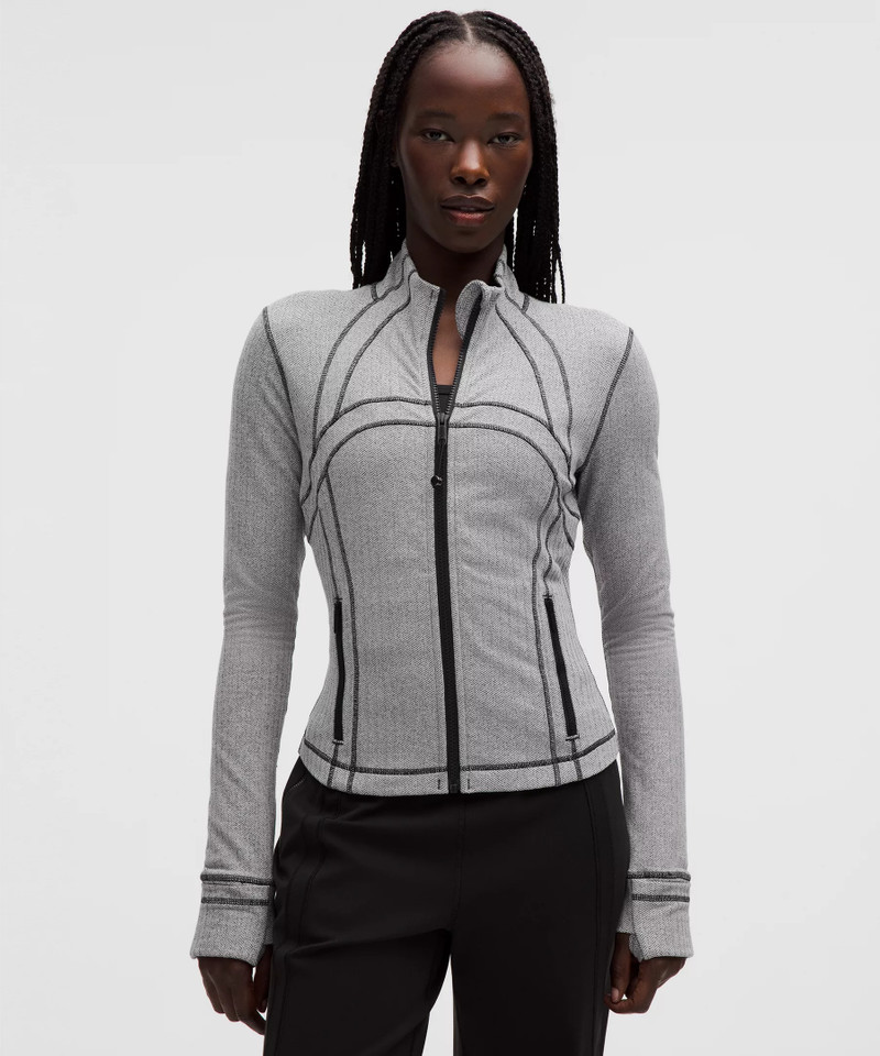 Define Cropped Jacket *Herringbone 1