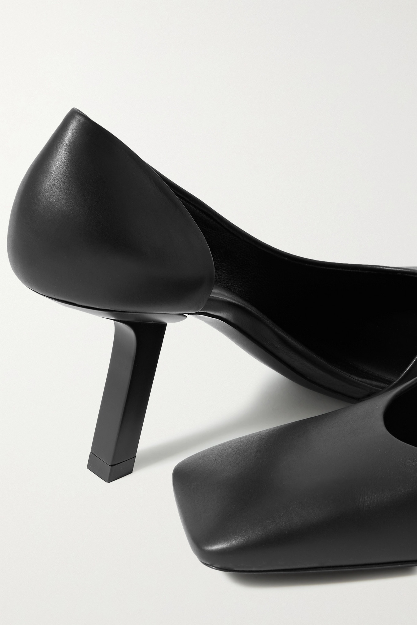 Void leather pumps - 4