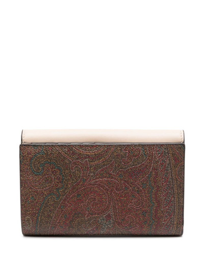 Etro Essential jacquard leather wallet outlook