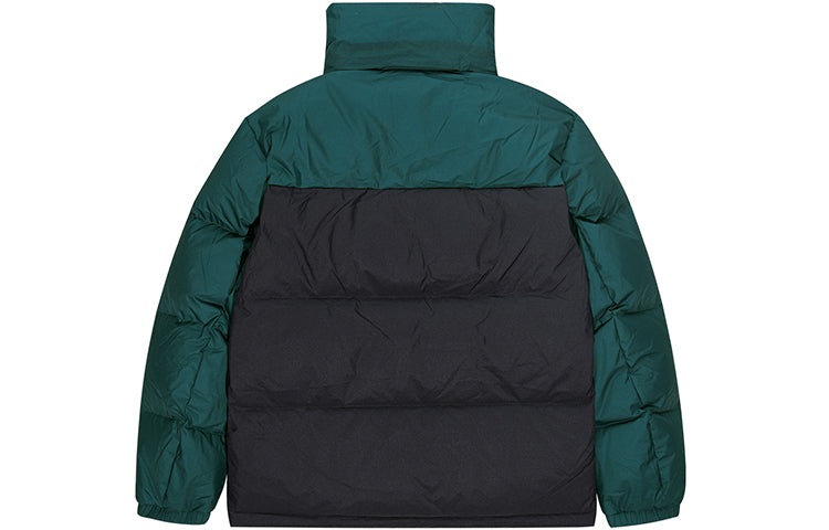 New Balance Classic Trend Two Sides Puffer Jacket 'Black Green' NP943043-GRN - 2