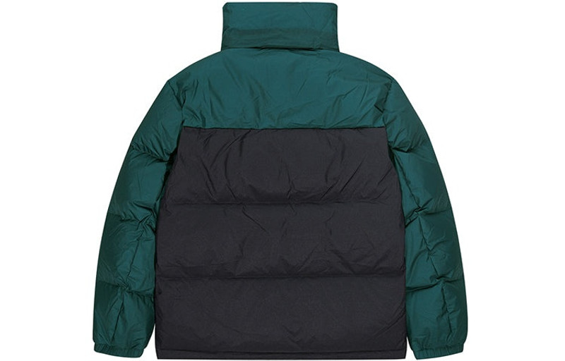 New Balance New Balance Classic Trend Two Sides Puffer Jacket 'Black Green' NP943043-GRN outlook