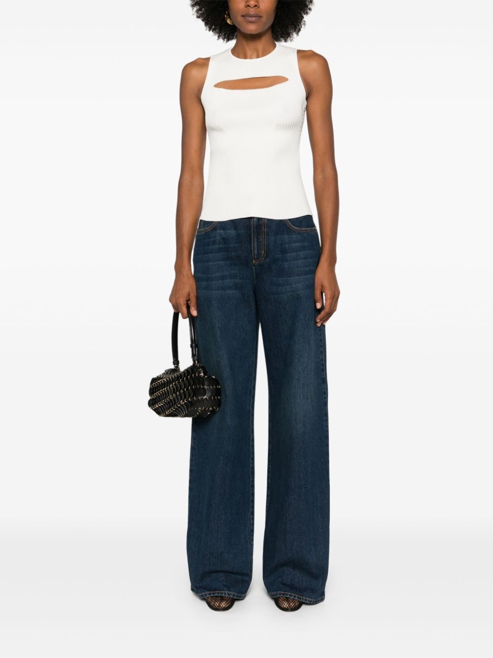 wide-leg jeans - 2