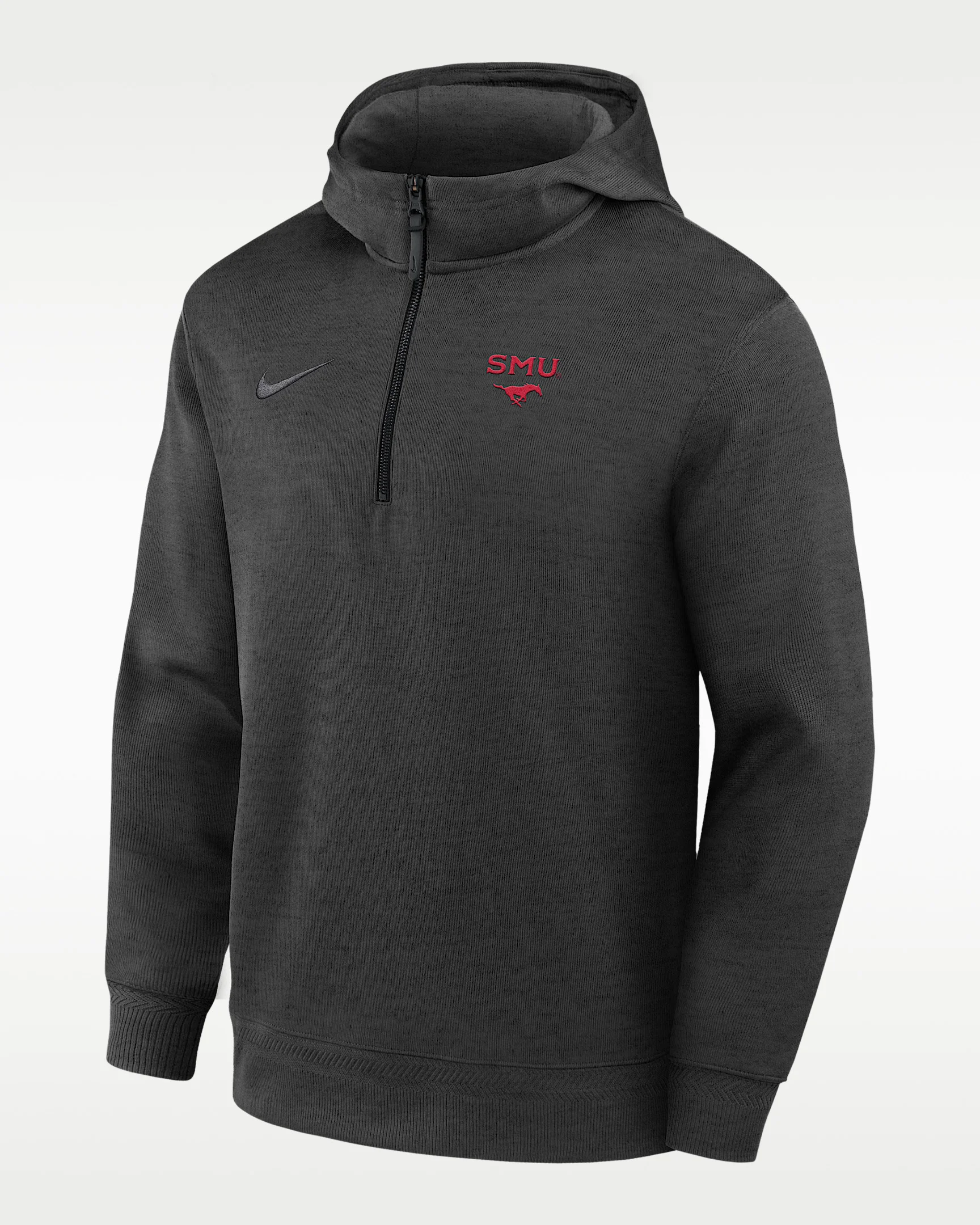 Smu Mustangs Men's Basketball Fleece Hoodie - 1