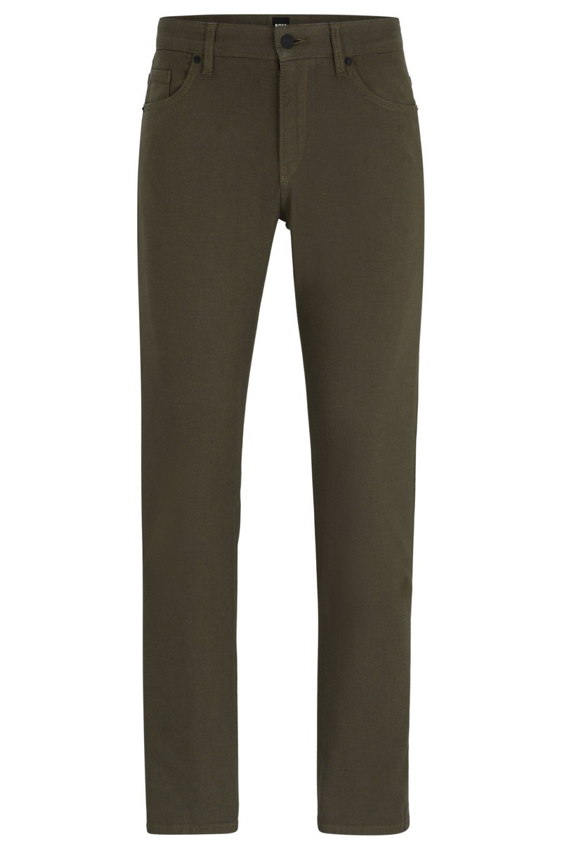 SLIM-FIT JEANS IN TWO-TONE STRETCH DENIM 1