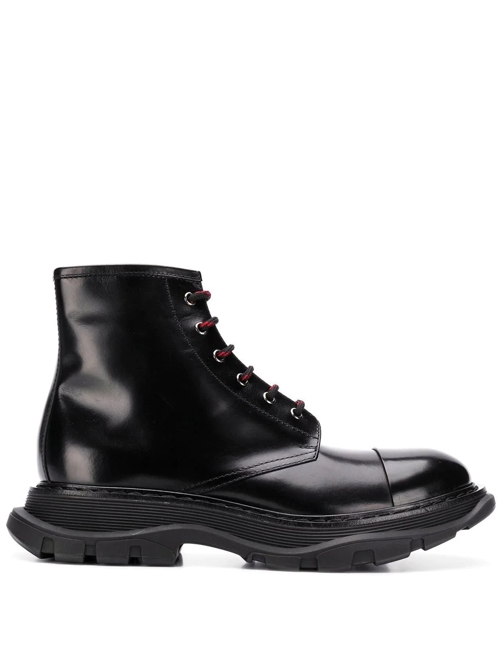 oversized sole combat boots - 1