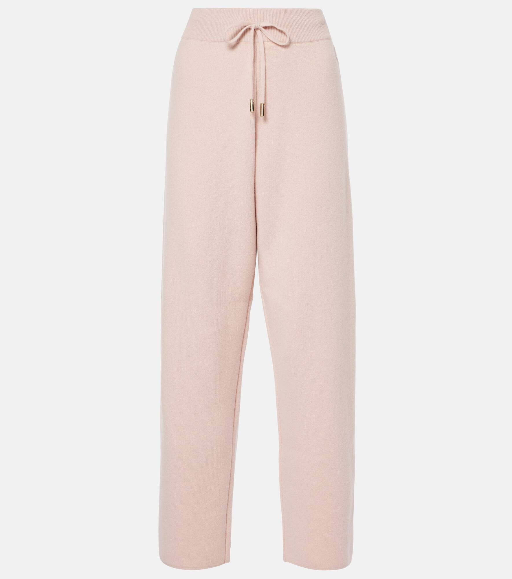 Wool and cashmere sweatpants - 1