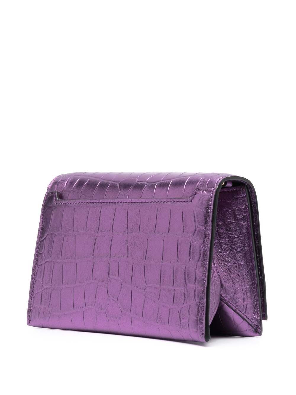 crocodile-embossed TF crossbody bag - 4