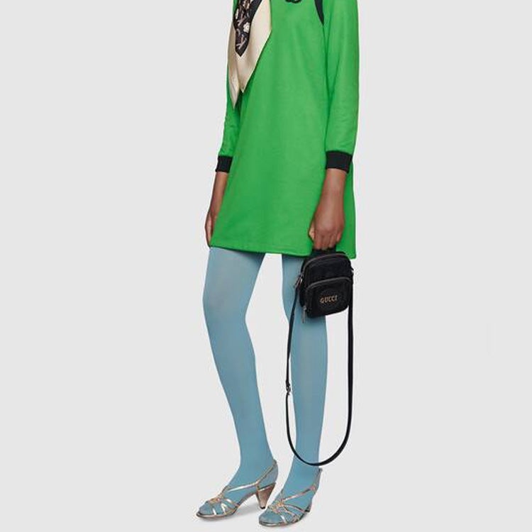 Gucci Off The Grid OTG Environmental Friendly Series Logo Leather Logo Nylon handbag Mini Unisex / B - 9