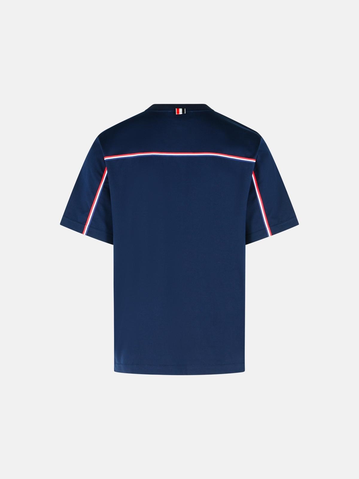 NAVY COTTON T-SHIRT - 3