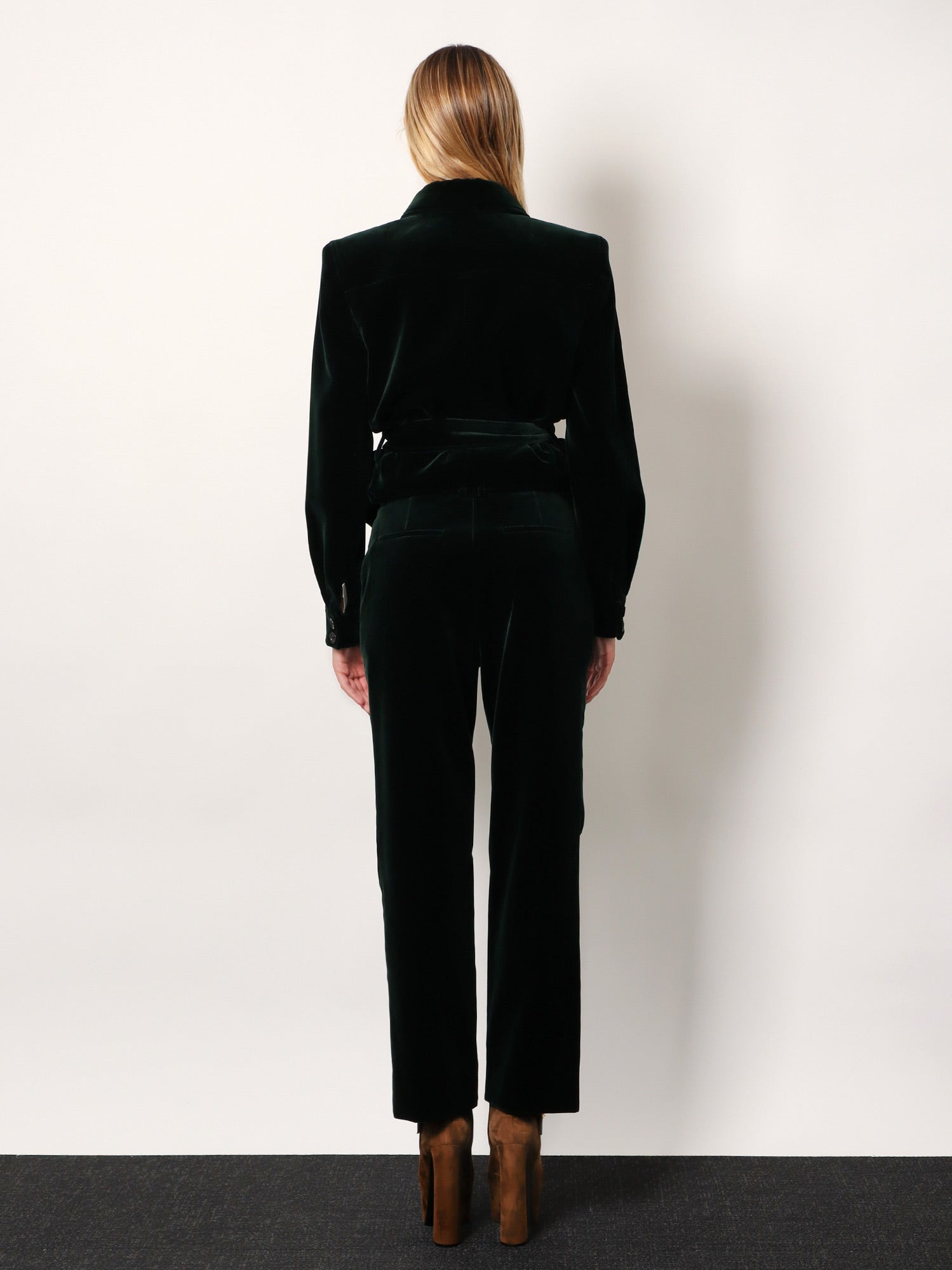 Saint Laurent Women Velvet Trousers - 3
