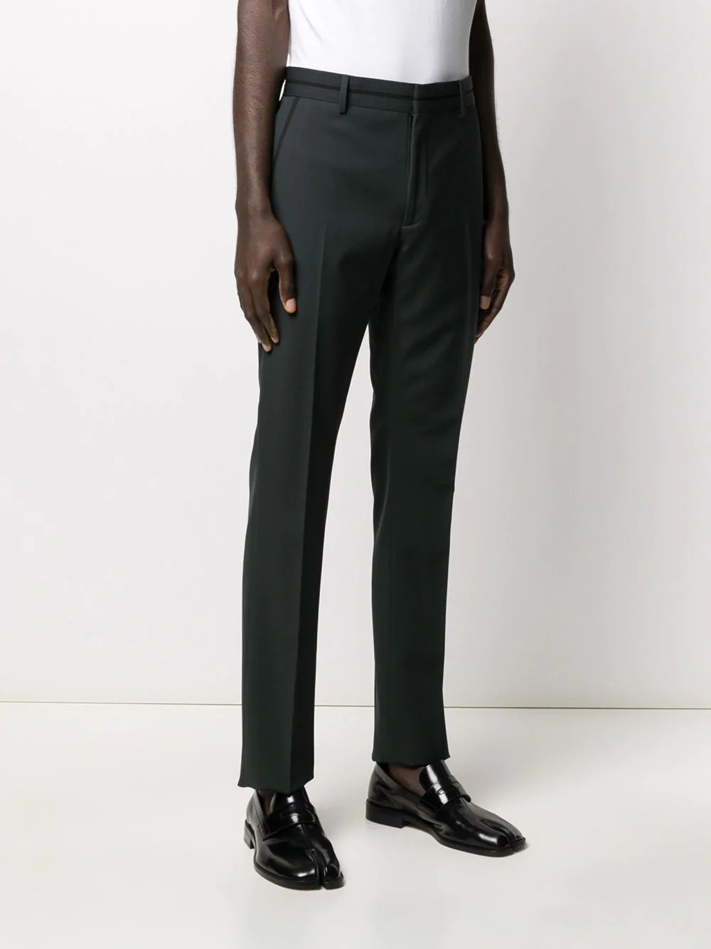 slim tailored suit trousers - 3