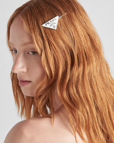 Prada Metal hair clips outlook